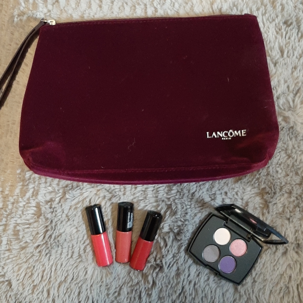Brand New LANCOME Lip gloss and eye shadow bundle